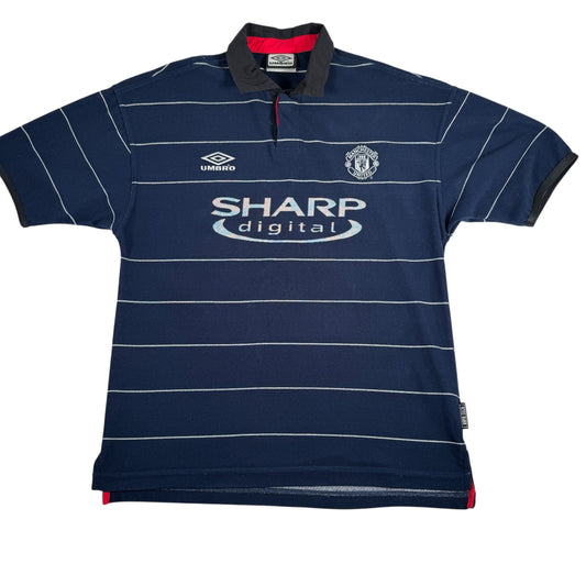 Manchester United 1999/2000 Away Football Shirt Medium – Football Shirt Kingdom
