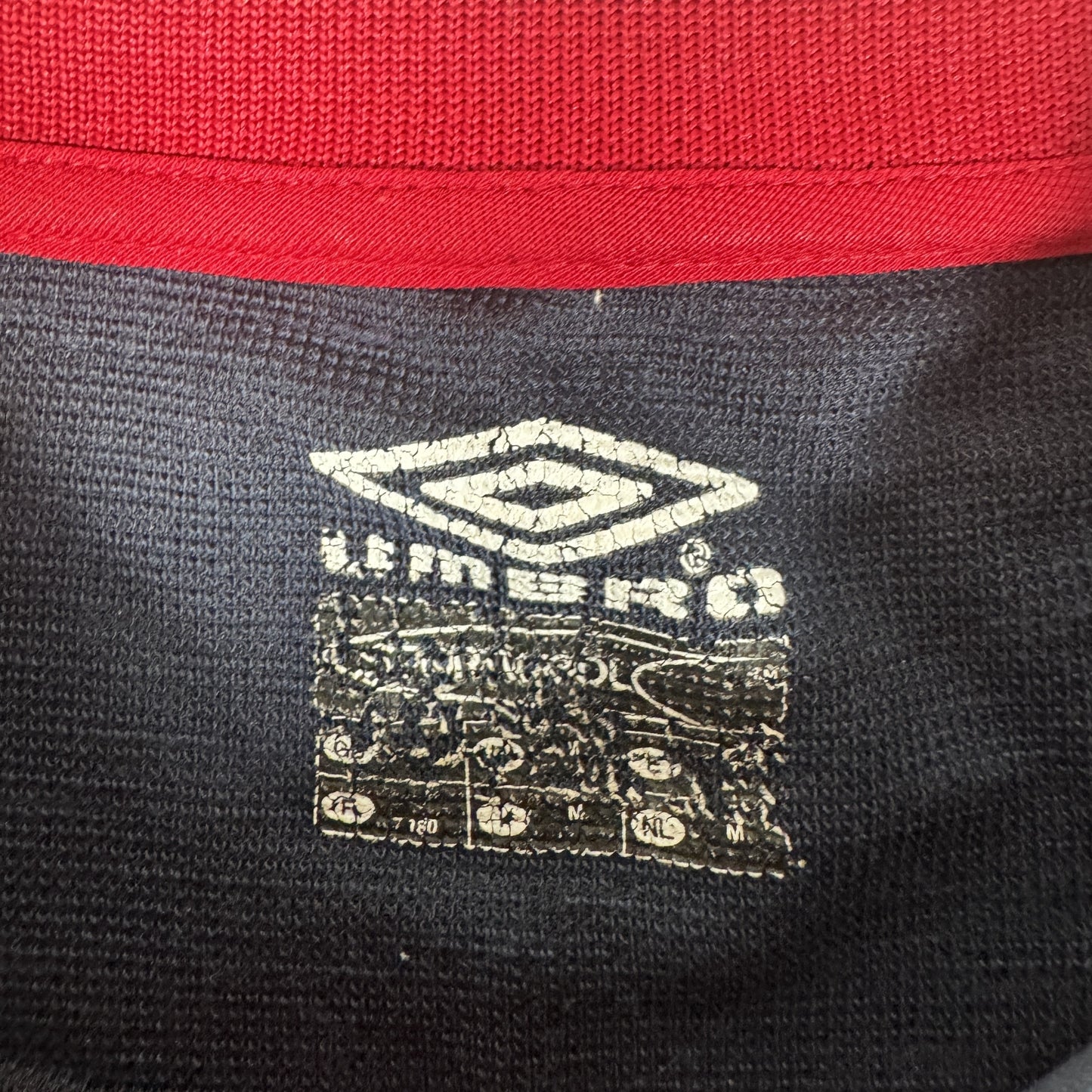 Beckham 7 Manchester United 2000/2001 Third Football Shirt Medium