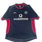 Beckham 7 Manchester United 2000/2001 Third Football Shirt Medium