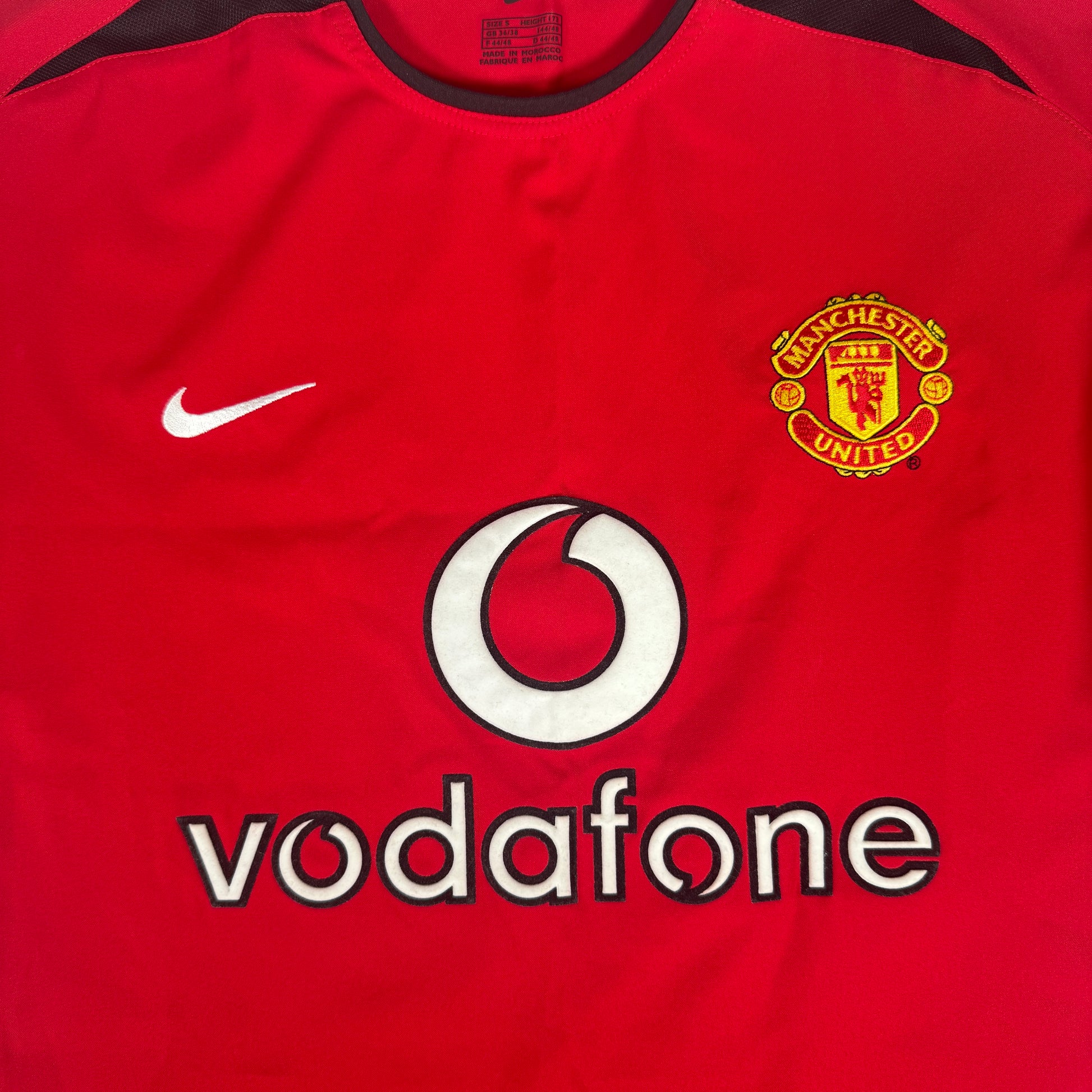 Manchester United 2002/2003/2004 Home Football Shirt Small – Football Shirt Kingdom