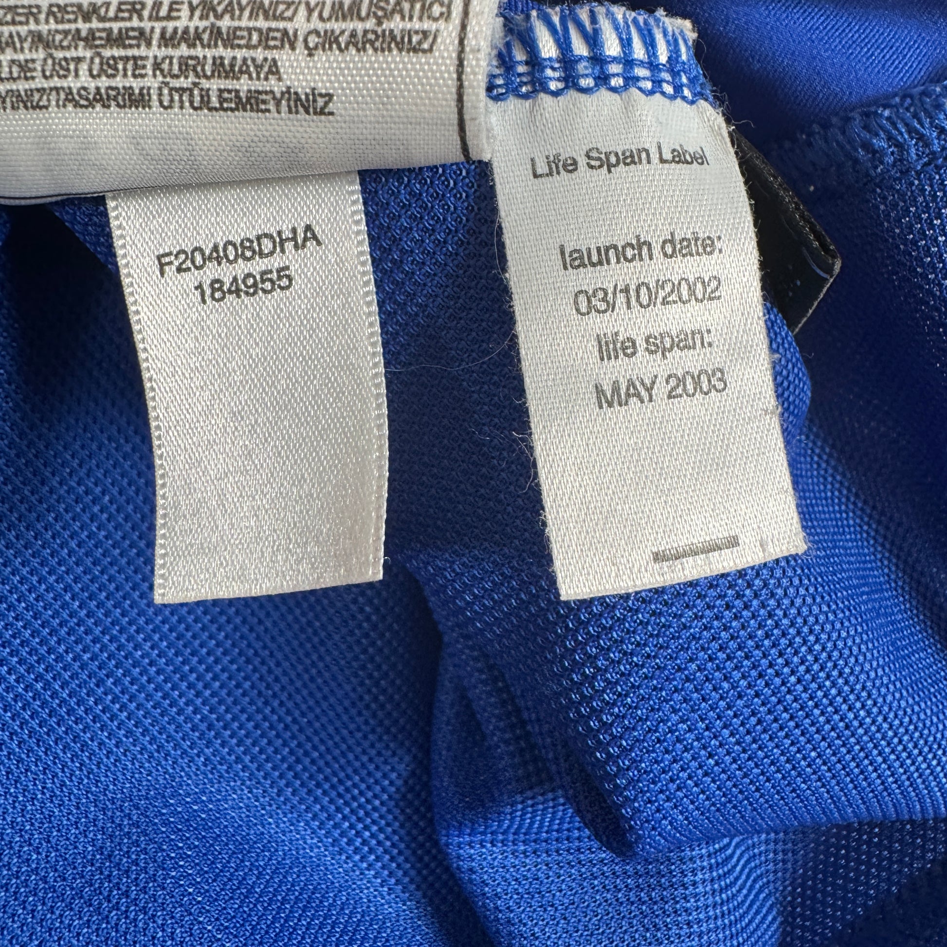 Manchester United 2002/2003 Third Football Shirt XL – Football Shirt Kingdom