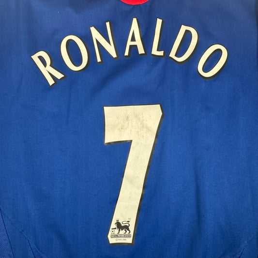 RONALDO 7 Manchester United 2005/2006 Away Football Shirt XXL 2XL – Football Shirt Kingdom