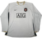 ROONEY 8 Manchester United 2006/2007/2008 Away LongSleeve Football Shirt 2XL XXL – Football Shirt Kingdom