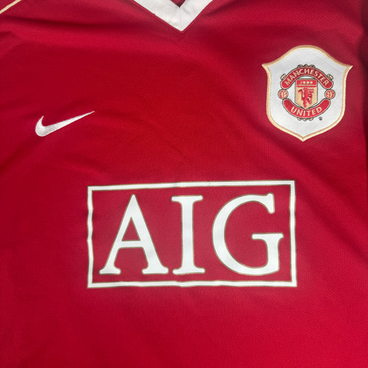 Manchester United 2006/2007 Home Football Shirt 3XL XXXL – Football Shirt Kingdom