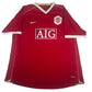 Manchester United 2006/2007 Home Football Shirt 3XL XXXL – Football Shirt Kingdom