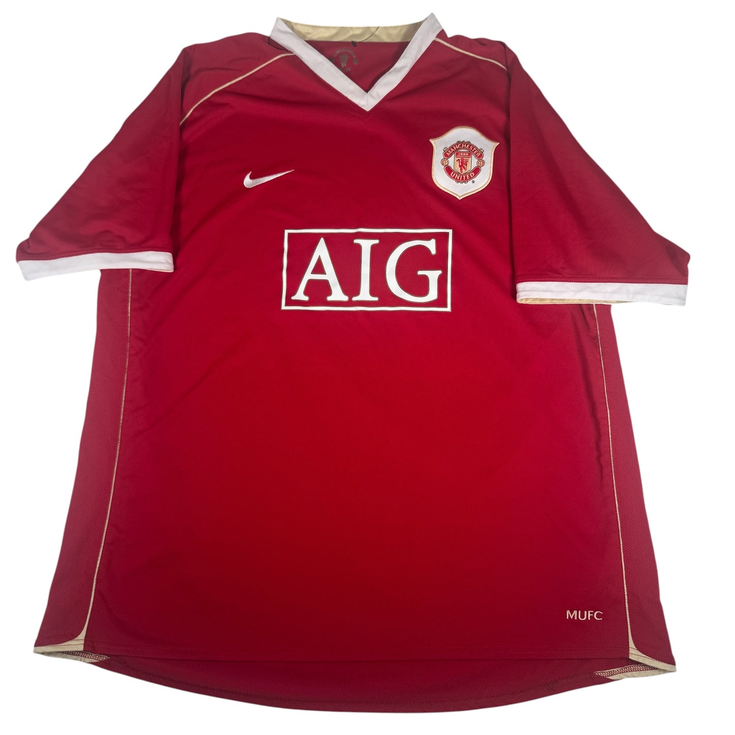 Manchester United 2006/2007 Home Football Shirt 3XL XXXL – Football Shirt Kingdom