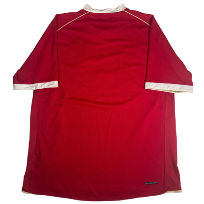 Back of Manchester United 2006/2007 home football shirt, size Large