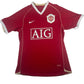 Manchester United 2006/2007 Home Football Shirt Small – Football Shirt Kingdom