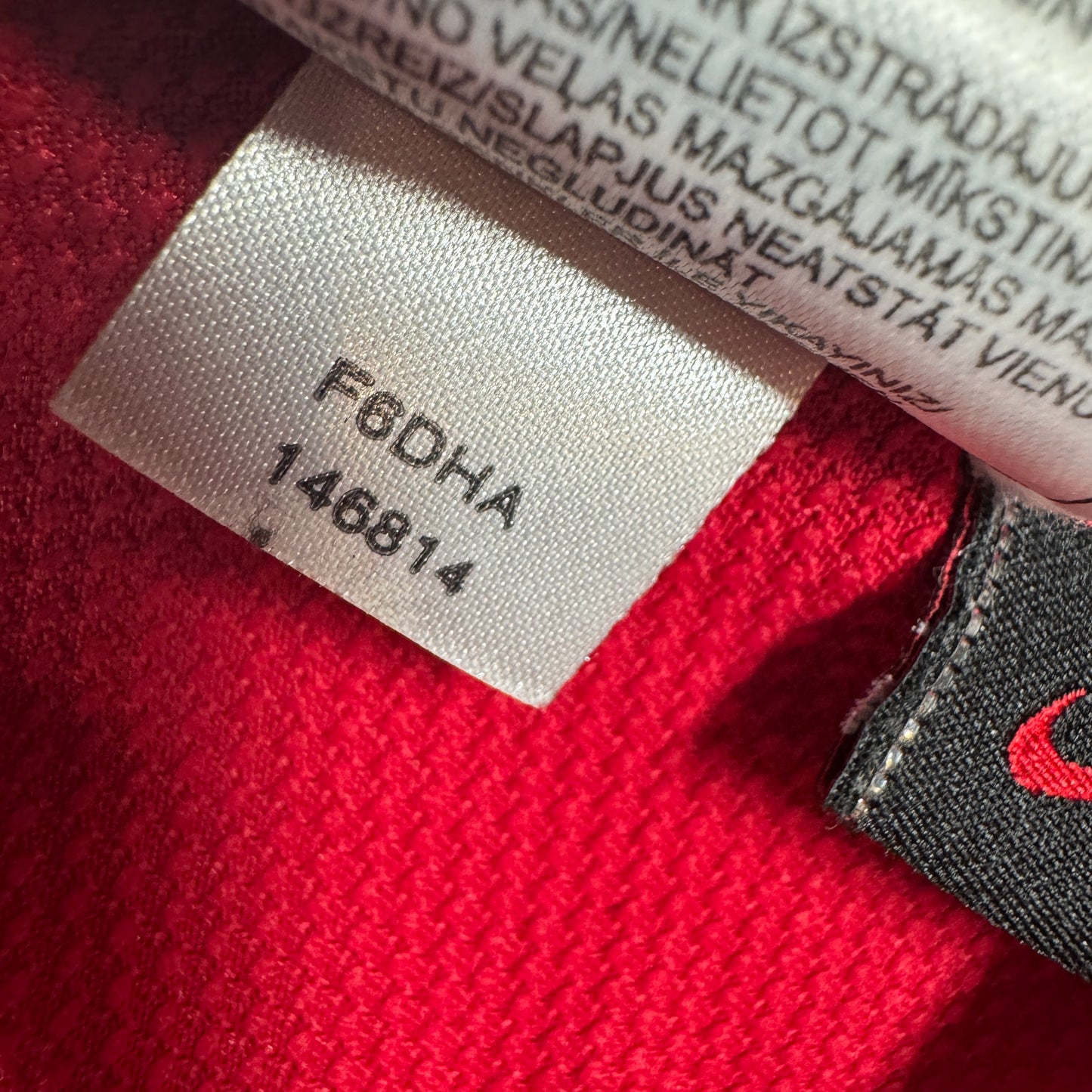 Manchester United 2006/2007 Home Football Shirt Small – Football Shirt Kingdom