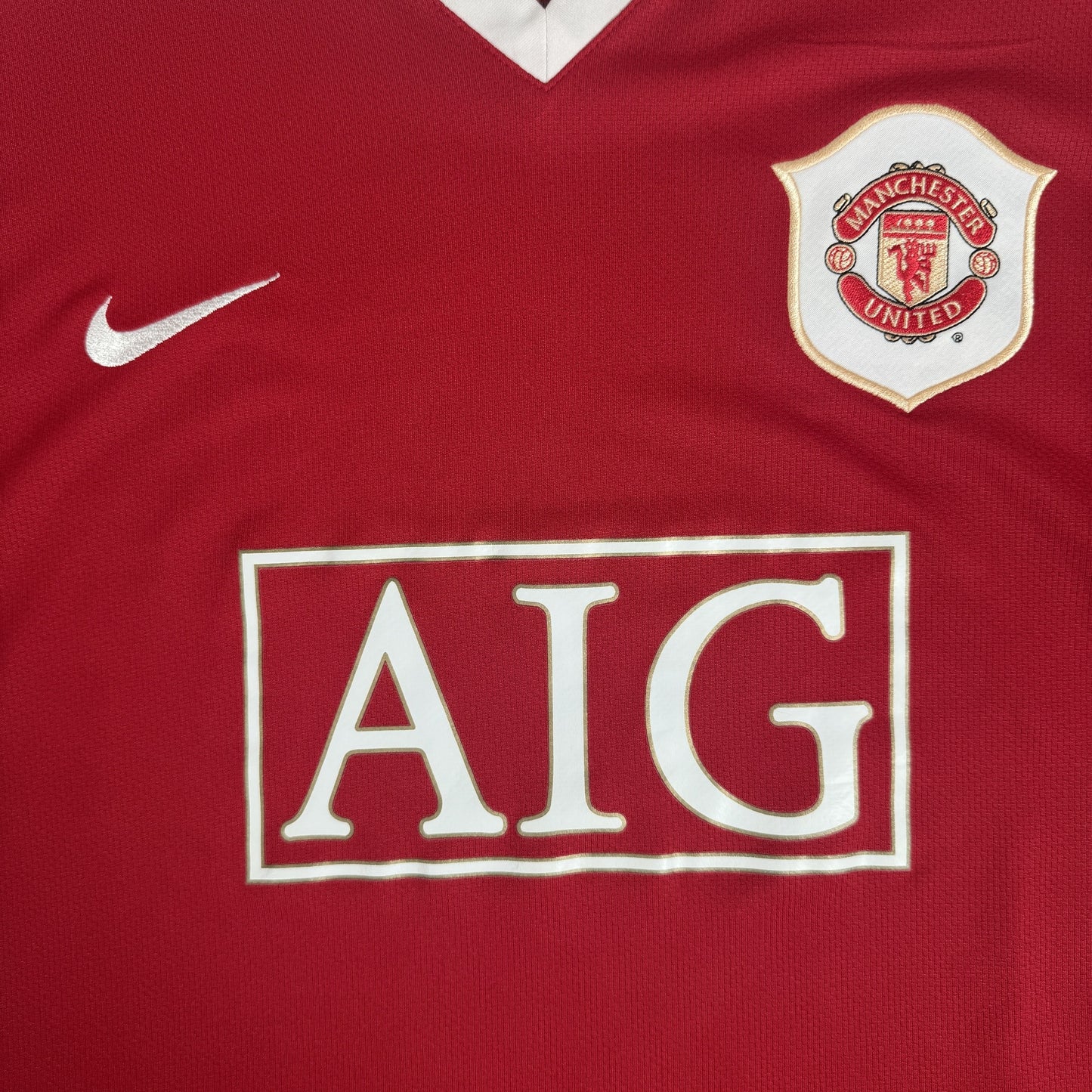 Ferdinand 5 Manchester United 2006/2007 Home Football Shirt XL