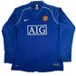 Manchester United 2007/2008/2009 Goalkeeper Long Sleeve Football Shirt Medium
