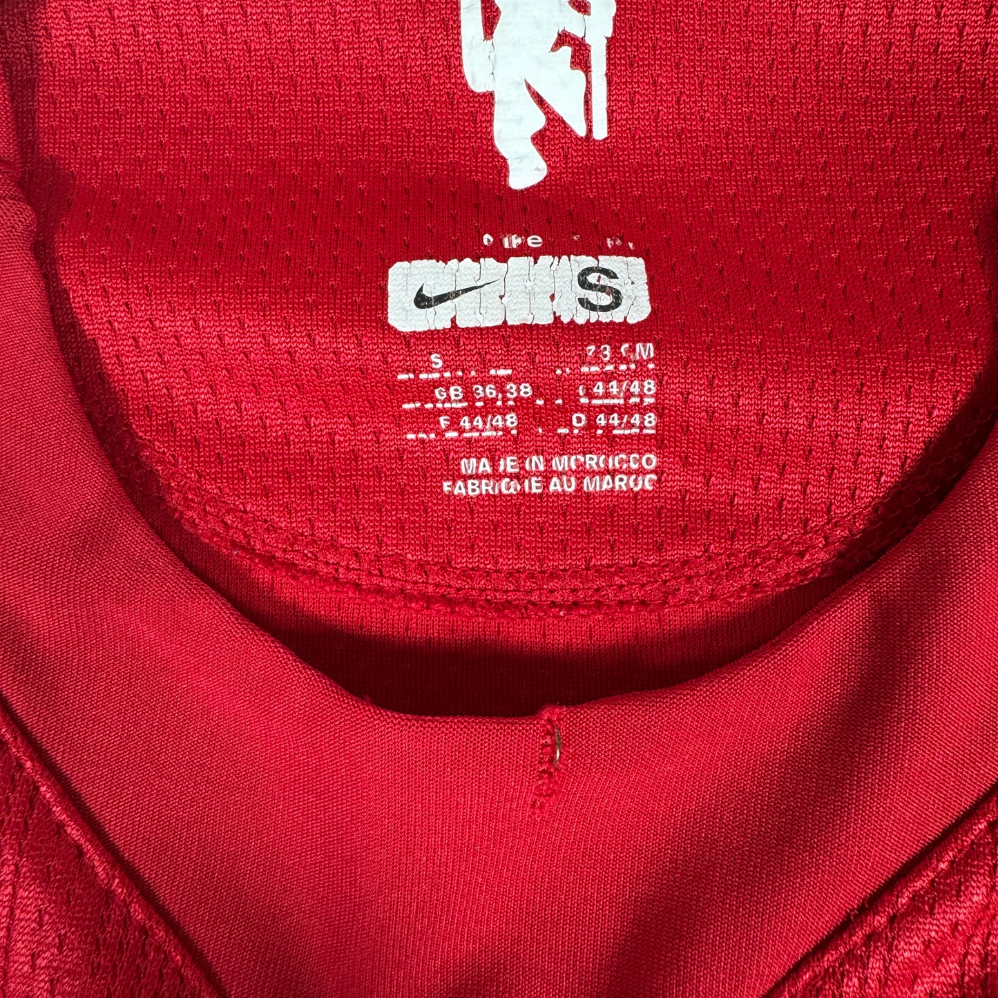 Manchester United 2007/2008/2009 Home Football Shirt Small – Football Shirt Kingdom