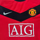 Manchester United 2009/2010 Home Long Sleeve Football Shirt Large – Football Shirt Kingdom