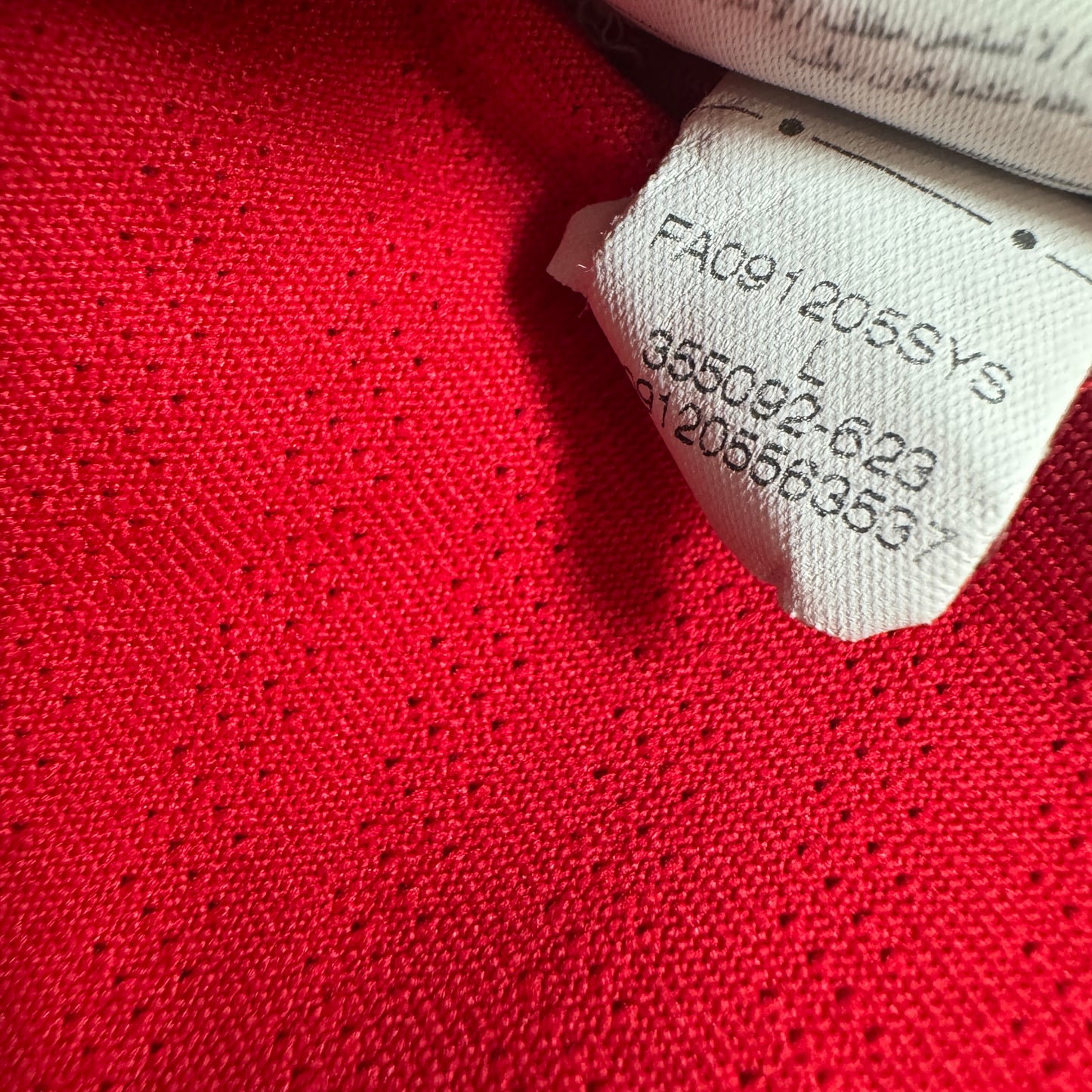 Manchester United 2009/2010 Home Long Sleeve Football Shirt Large – Football Shirt Kingdom