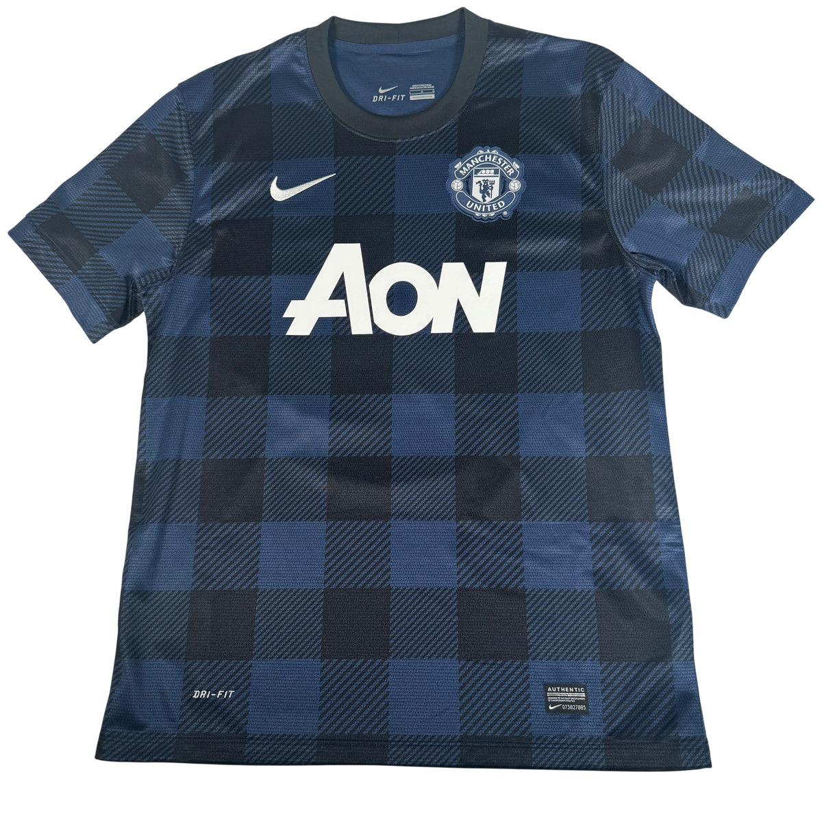 Carrick 16 Manchester United 2013/2014 Away Football Shirt Large