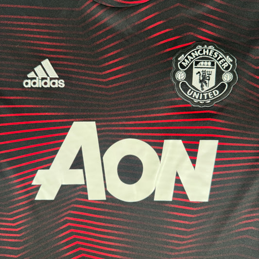 Manchester United 2018/2019 Pre Match Training Football Shirt Large – Football Shirt Kingdom