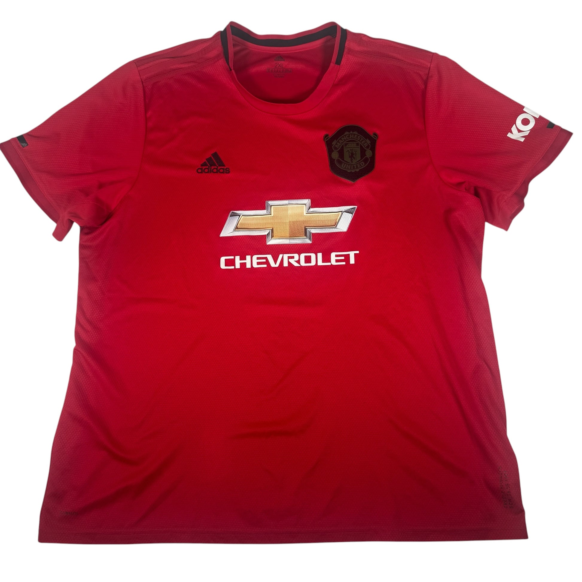 Manchester United 2019/2020 Home Football Shirt 2XL – Football Shirt Kingdom