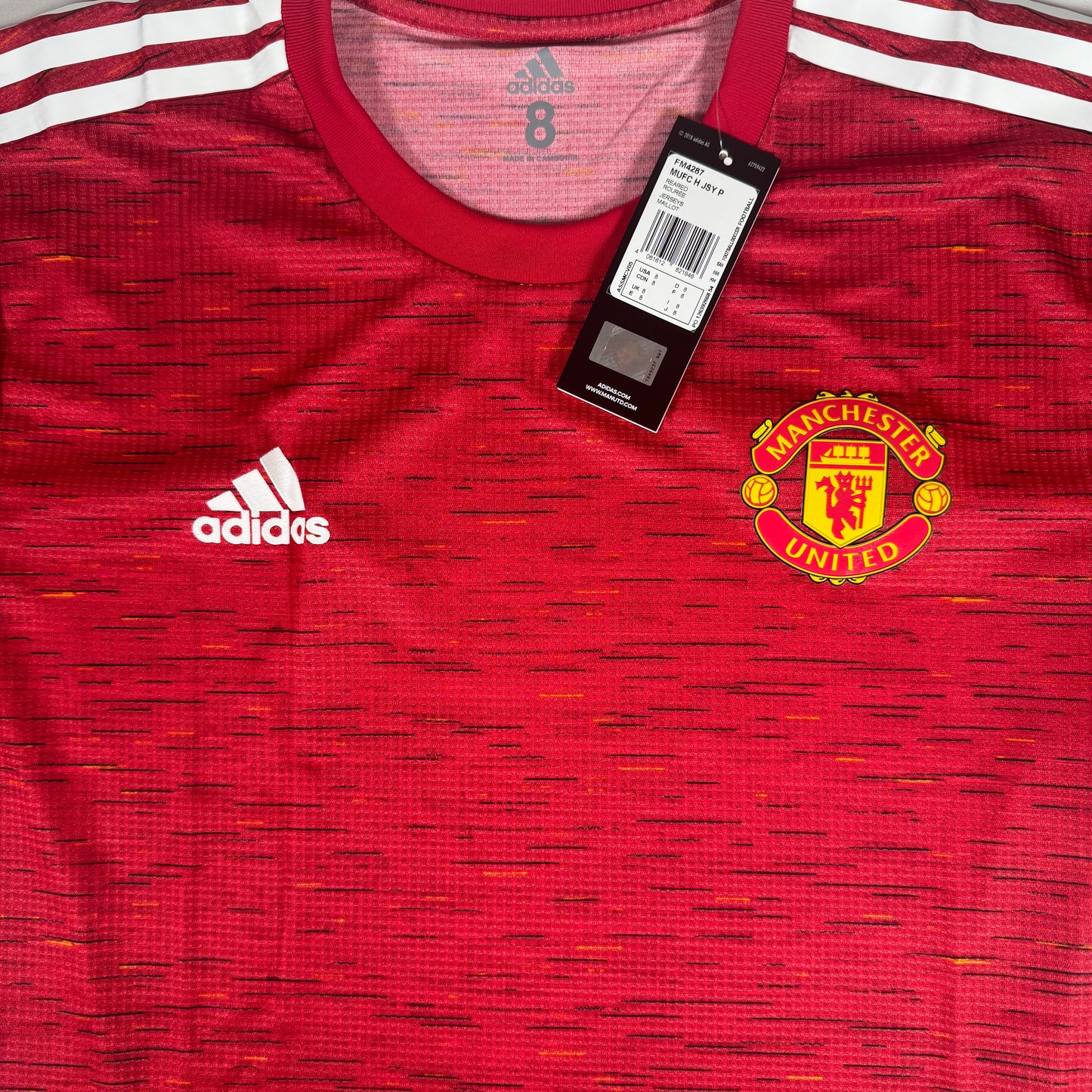 Manchester United 2020/2021 Kitroom Player Issue Home Football Shirt Large BNWT – Football Shirt Kingdom