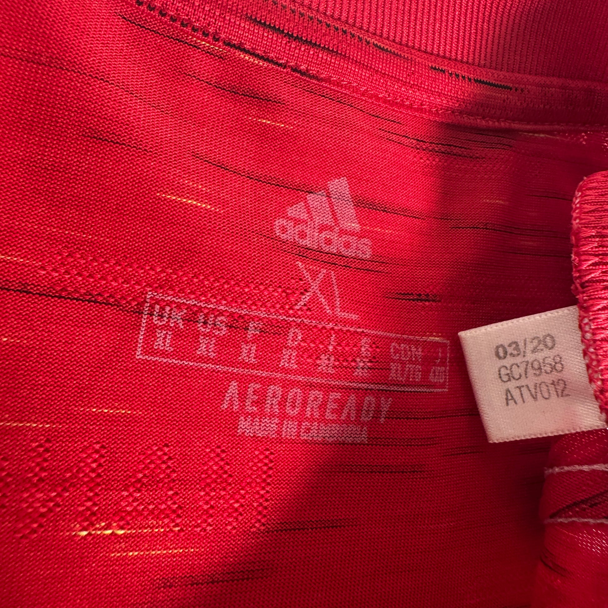 Manchester United 2020/2021 Home Football Shirt XL – Football Shirt Kingdom