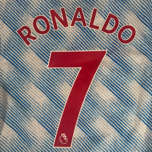 RONALDO 7 Manchester United 2021/2022 Away Football Shirt Small – Football Shirt Kingdom