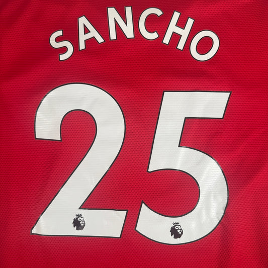 SANCHO 25 Manchester United 2021/2022 Home Football Shirt Large – Football Shirt Kingdom