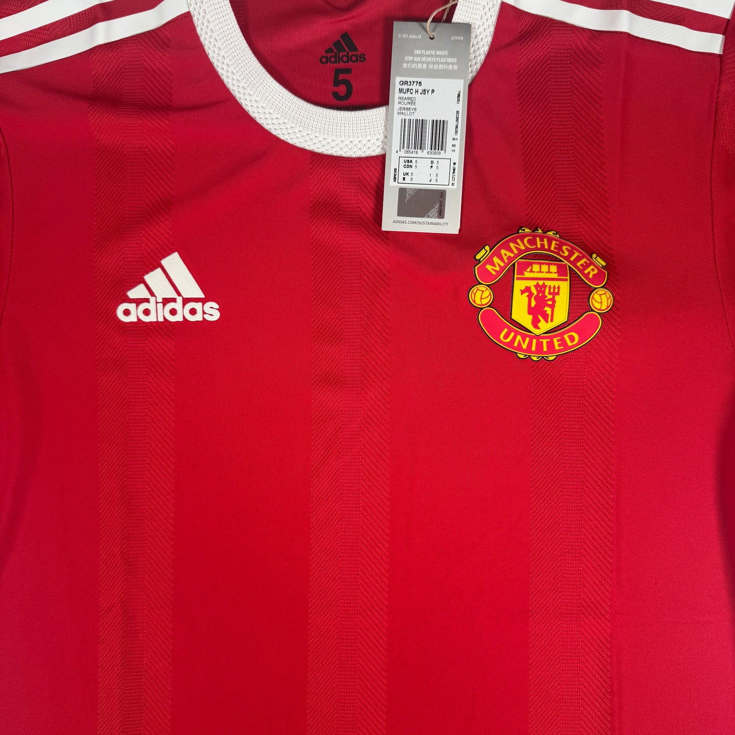 Manchester United 2021/2022 Kitroom Player Issue Home Football Shirt Small BNWT – Football Shirt Kingdom