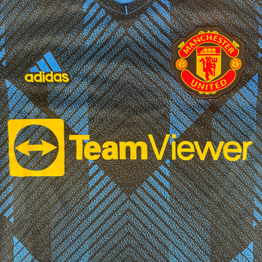 Manchester United 2021/2022 Third Football Shirt Small – Football Shirt Kingdom