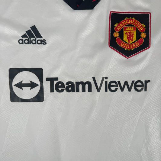 Manchester United 2022/2023 Away Long Sleeve Football Shirt Small – Football Shirt Kingdom