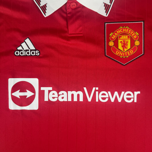 Manchester United 2022/2023 Home Football Shirt Large – Football Shirt Kingdom