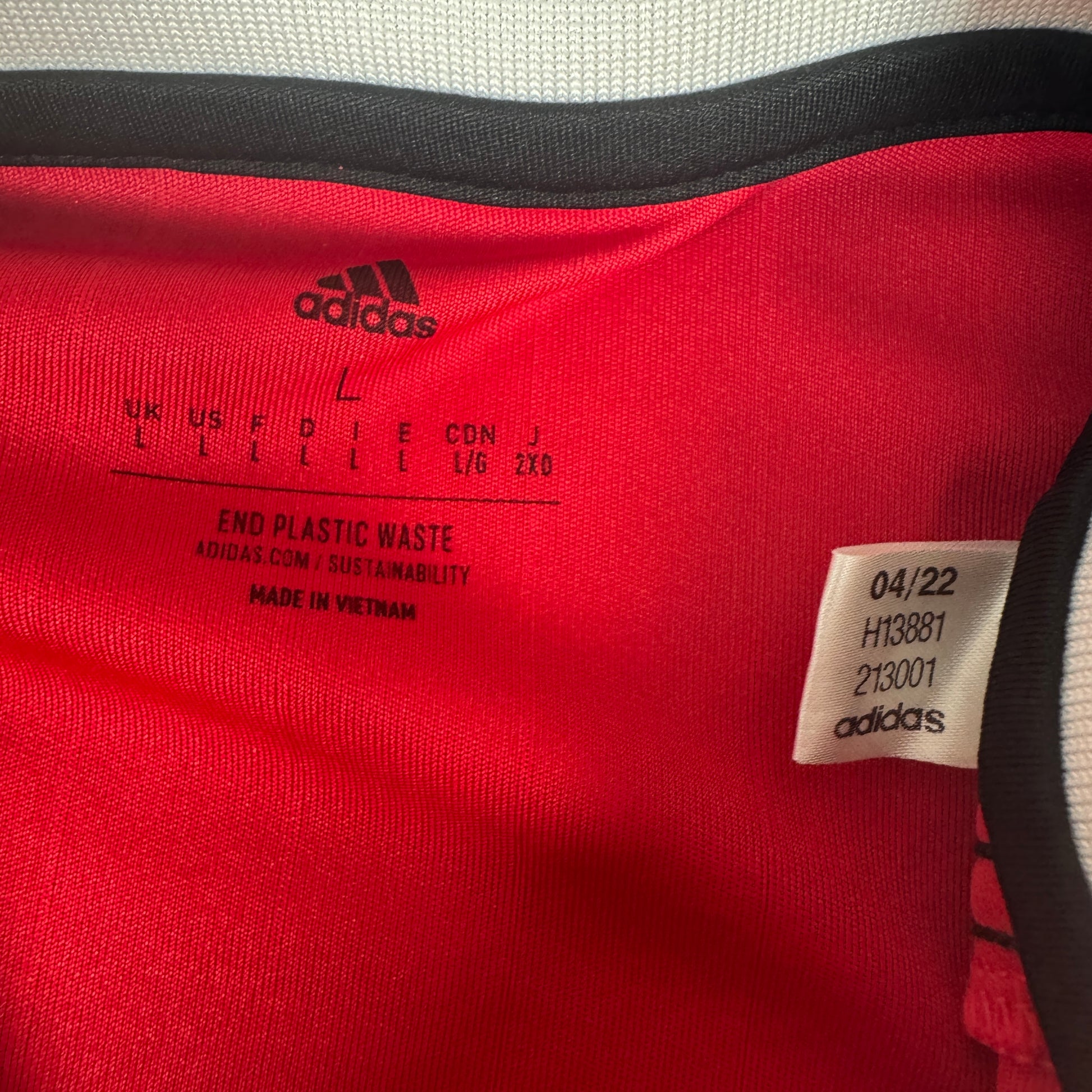 Manchester United 2022/2023 Home Football Shirt Large – Football Shirt Kingdom