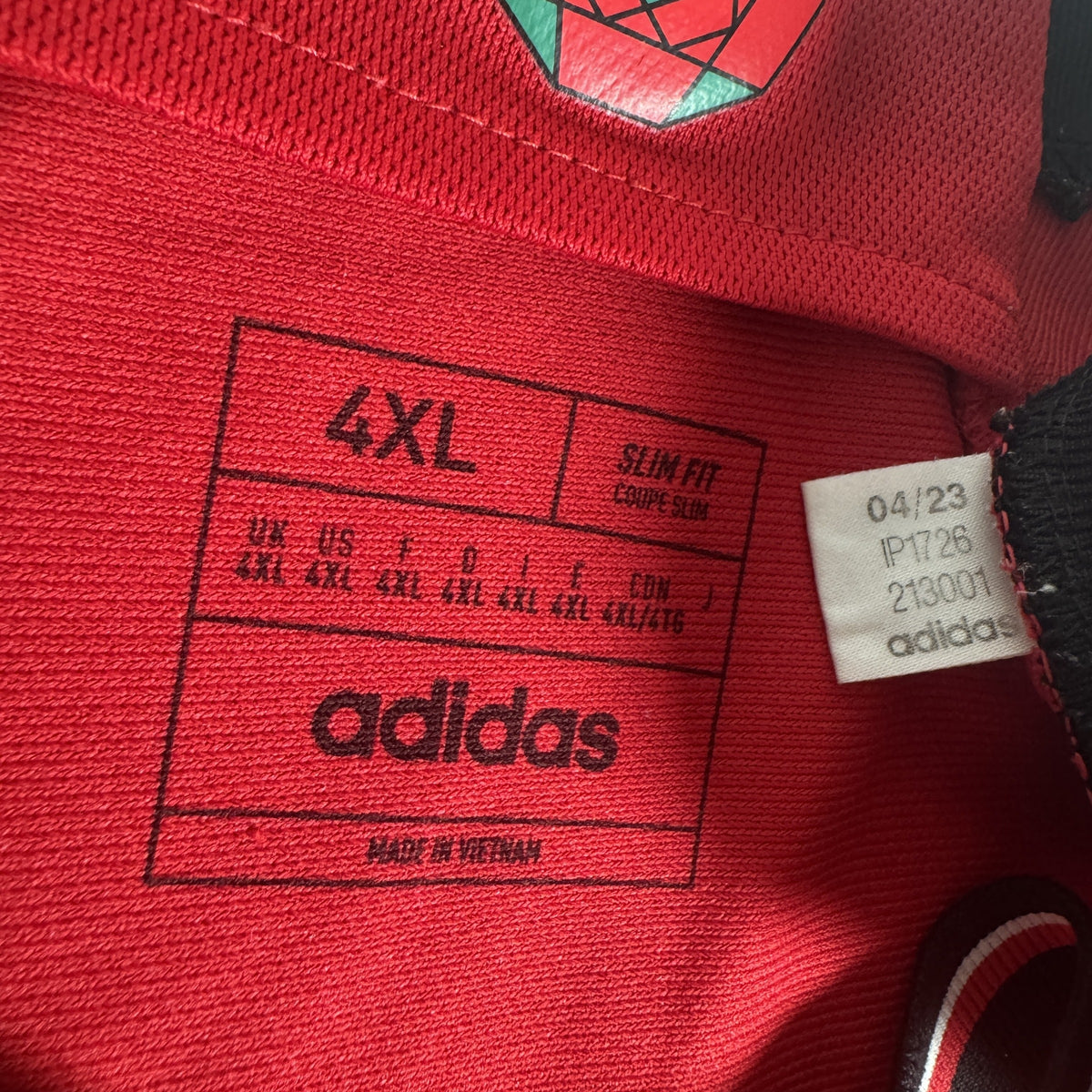 Manchester United 2023/2024 Home Football Shirt 4XL
