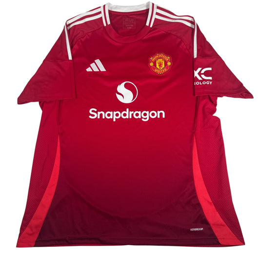 Manchester United 2024/2025 Home Football Shirt 2XL — full front view