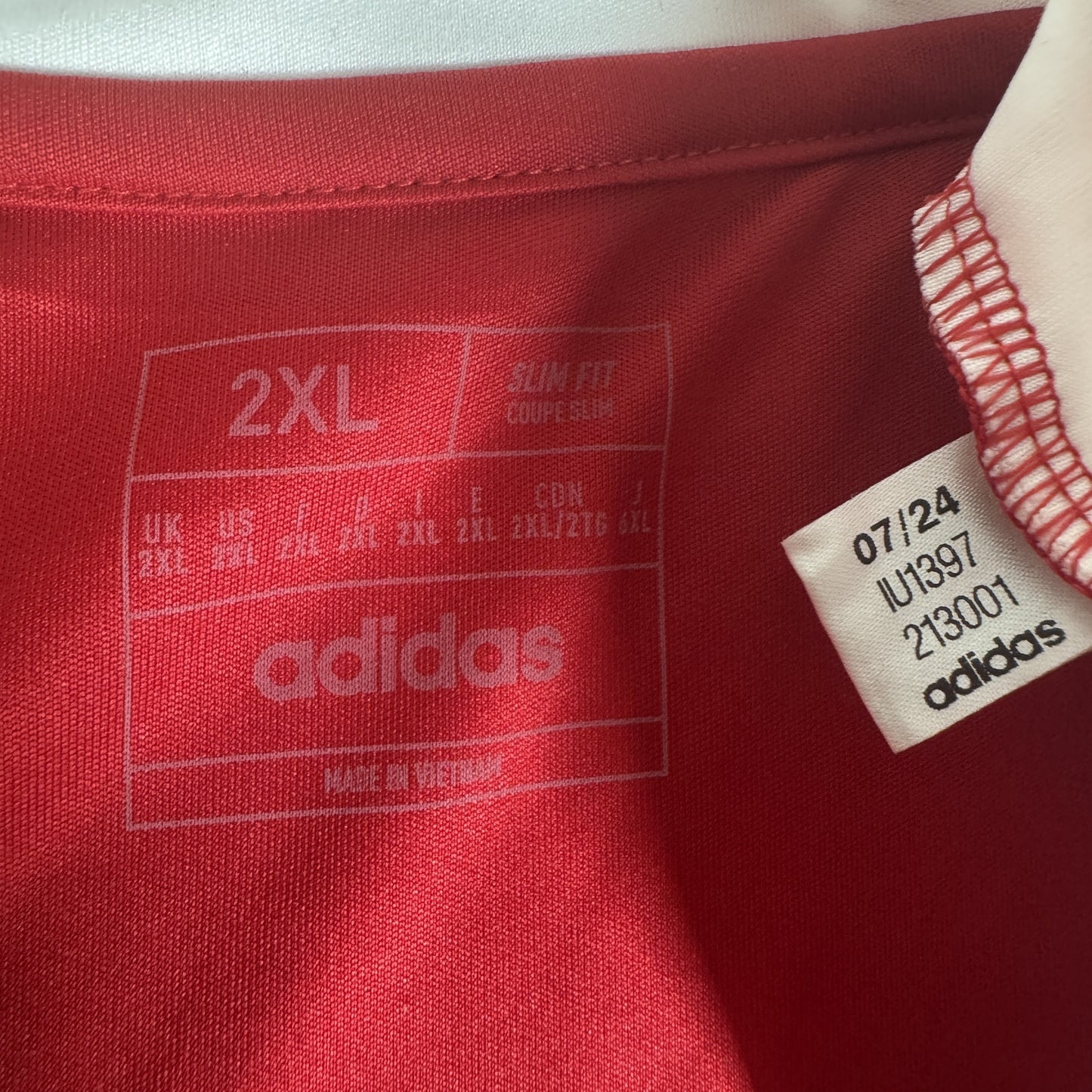 Manchester United 2024/2025 Home Football Shirt XXL