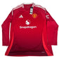 Manchester United 2024/2025 Home Long Sleeve Football Shirt XXL BNWT