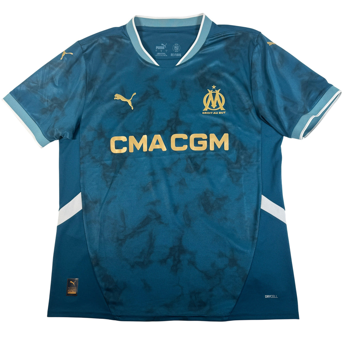 Front of Marseille 2024/2025 away football shirt, size Large