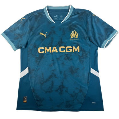 Front of Marseille 2024/2025 away football shirt, size Large