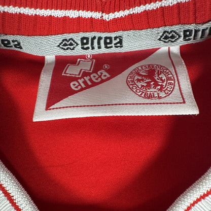 Middlesbrough 2000/2001 Home Football Shirt Small