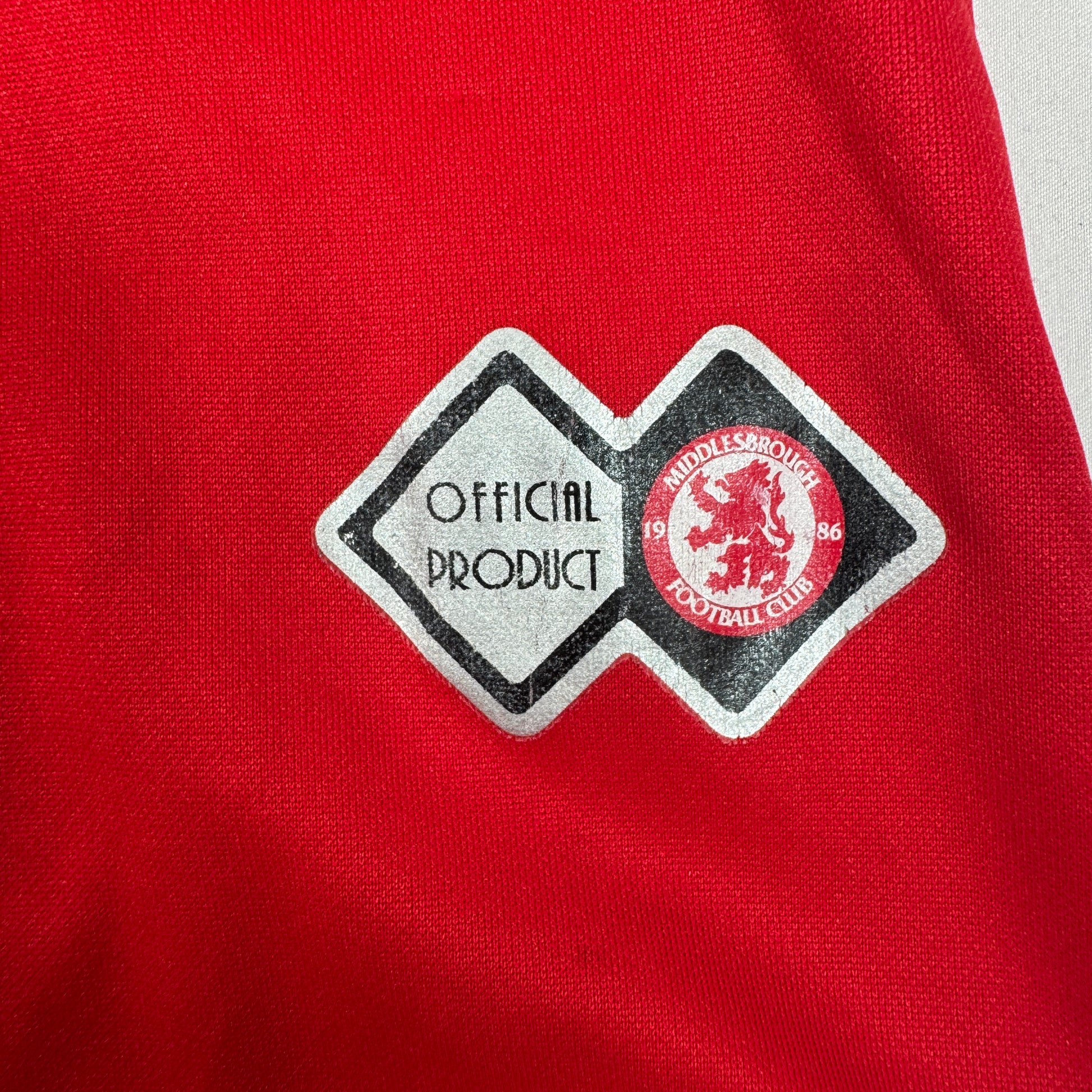 Middlesbrough 2005/2006 Home Football Shirt Medium – Football Shirt Kingdom
