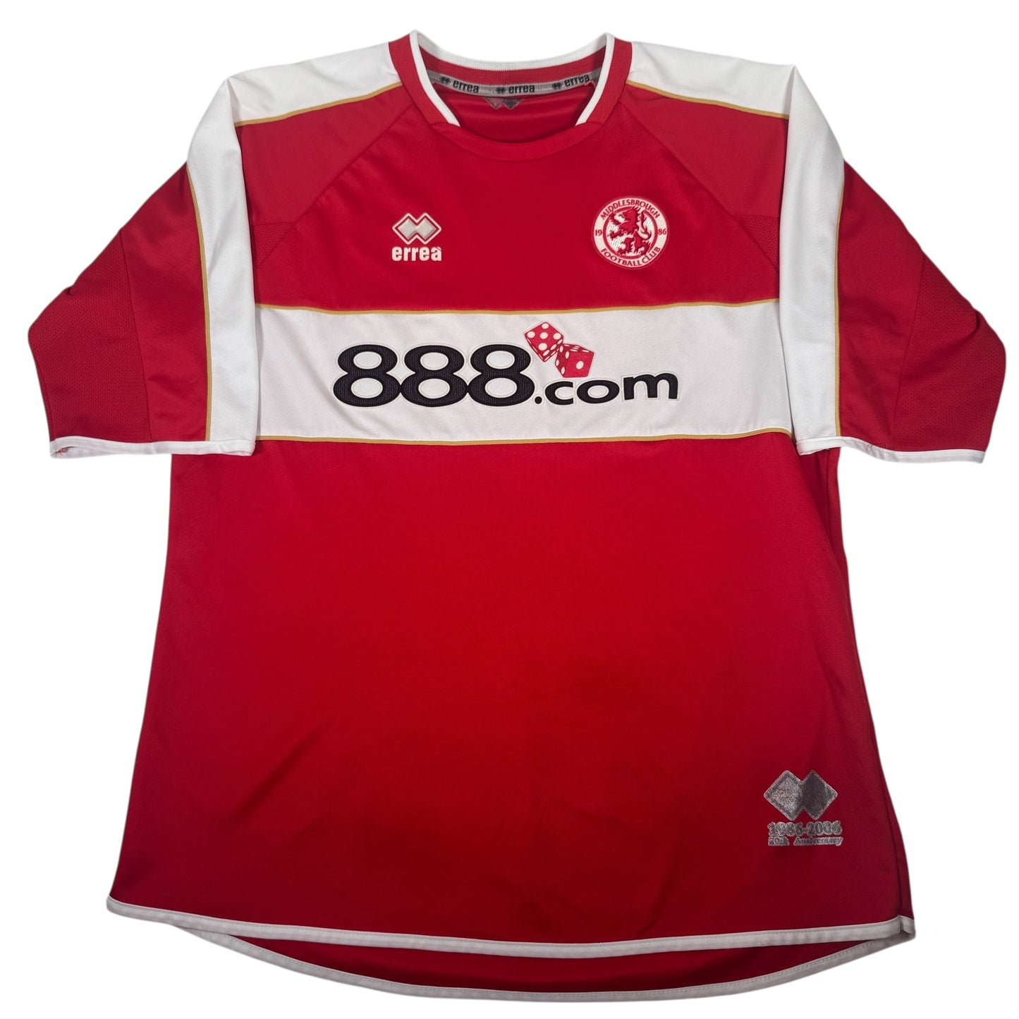 Middlesbrough 2006/2007 Home Football Shirt 3XL XXXL – Football Shirt Kingdom