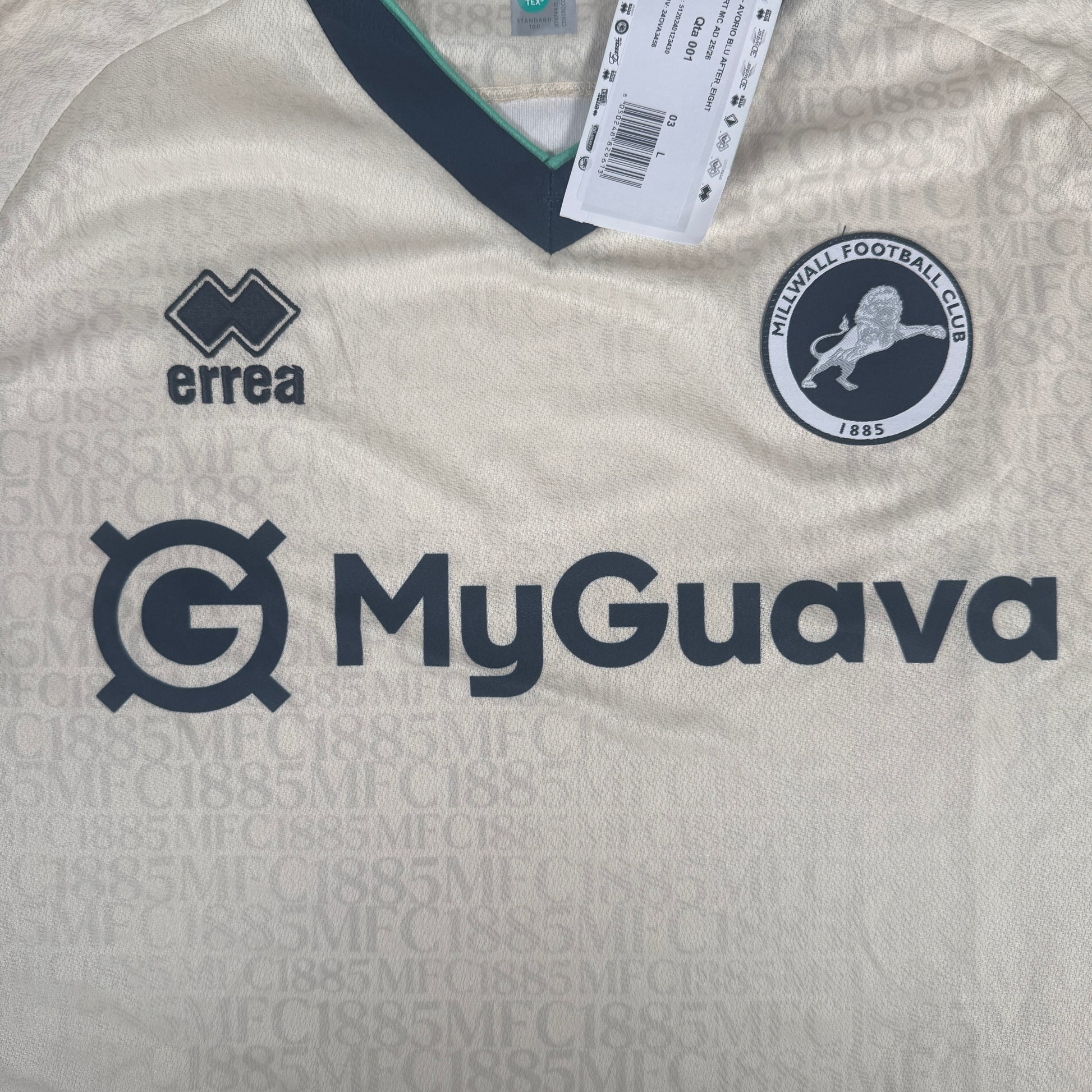 Millwall 2025/2026 Away Football Shirt Large BNWT – Football Shirt Kingdom