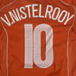 Van Nistelrooy 10 Netherlands 2004/2005/2006 Home Football Shirt XL