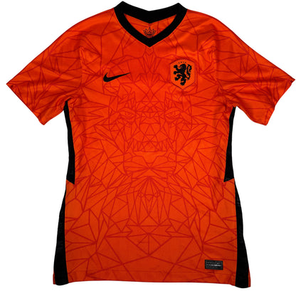 Netherlands 2020/2021 Home Football Shirt Small — full front view