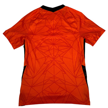 Netherlands 2020/2021 Home Football Shirt Small — full back view