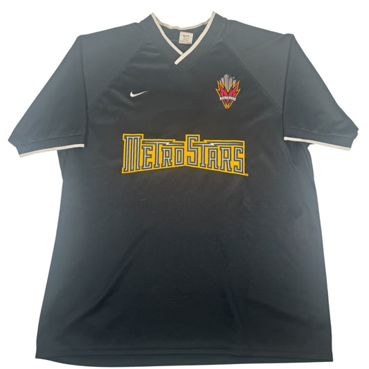New York Red Bulls/MetroStars 1996/1997/1998 Training Football Shirt XL – Football Shirt Kingdom