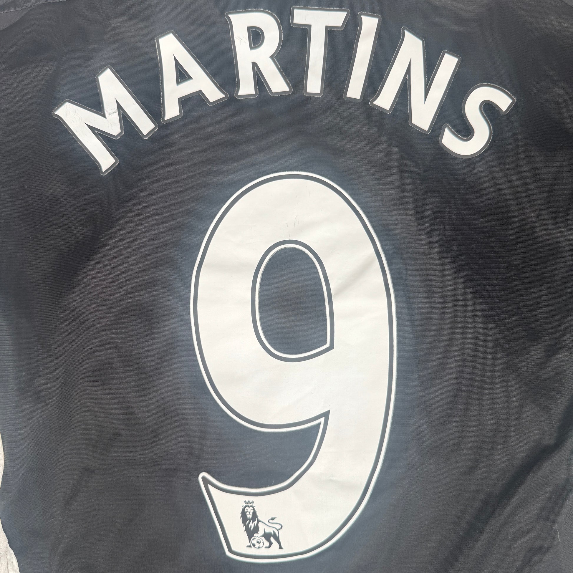 MARTINS 9 Newcastle United 2007/2008/2009 Home Football Shirt Small – Football Shirt Kingdom