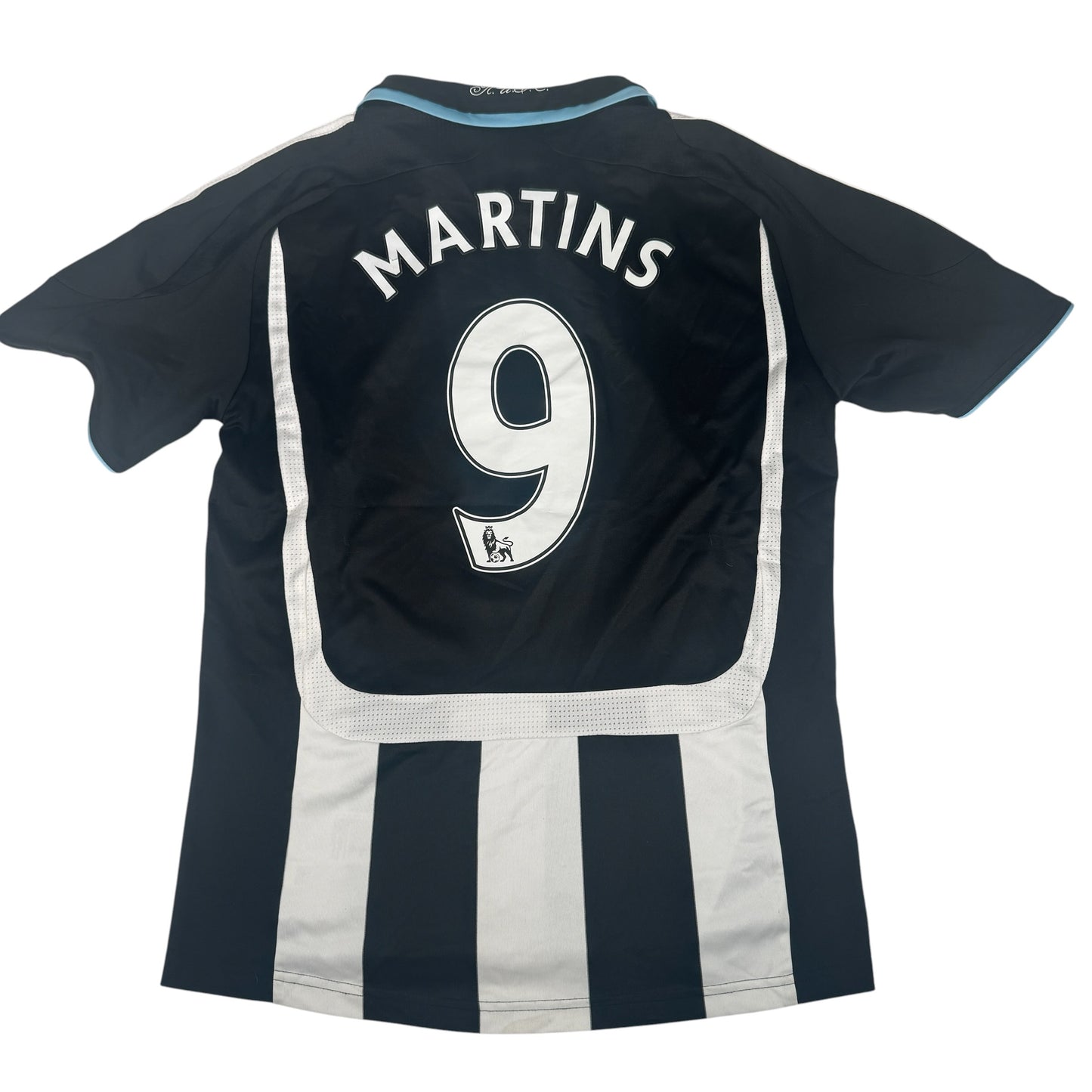 MARTINS 9 Newcastle United 2007/2008/2009 Home Football Shirt Small – Football Shirt Kingdom