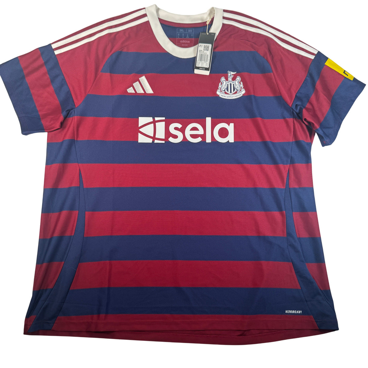 Front of Newcastle United 2024/2025 away football shirt, size 3XL