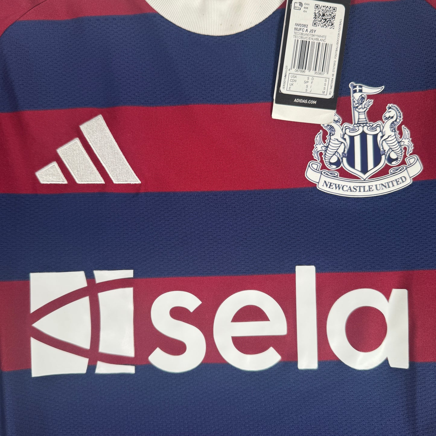 Newcastle United 2024/2025 Away Football Shirt Small BNWT – Football Shirt Kingdom