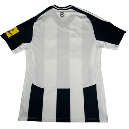 Newcastle United 2024/2025 Home Football Shirt Large — full back view