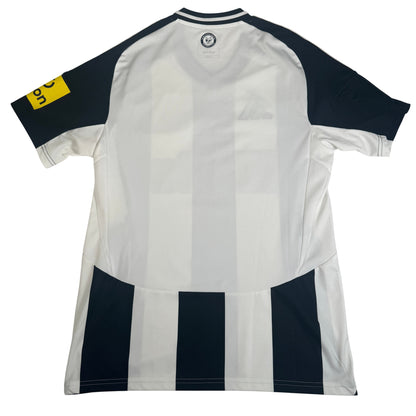 Newcastle United 2024/2025 Home Football Shirt Medium — full back view